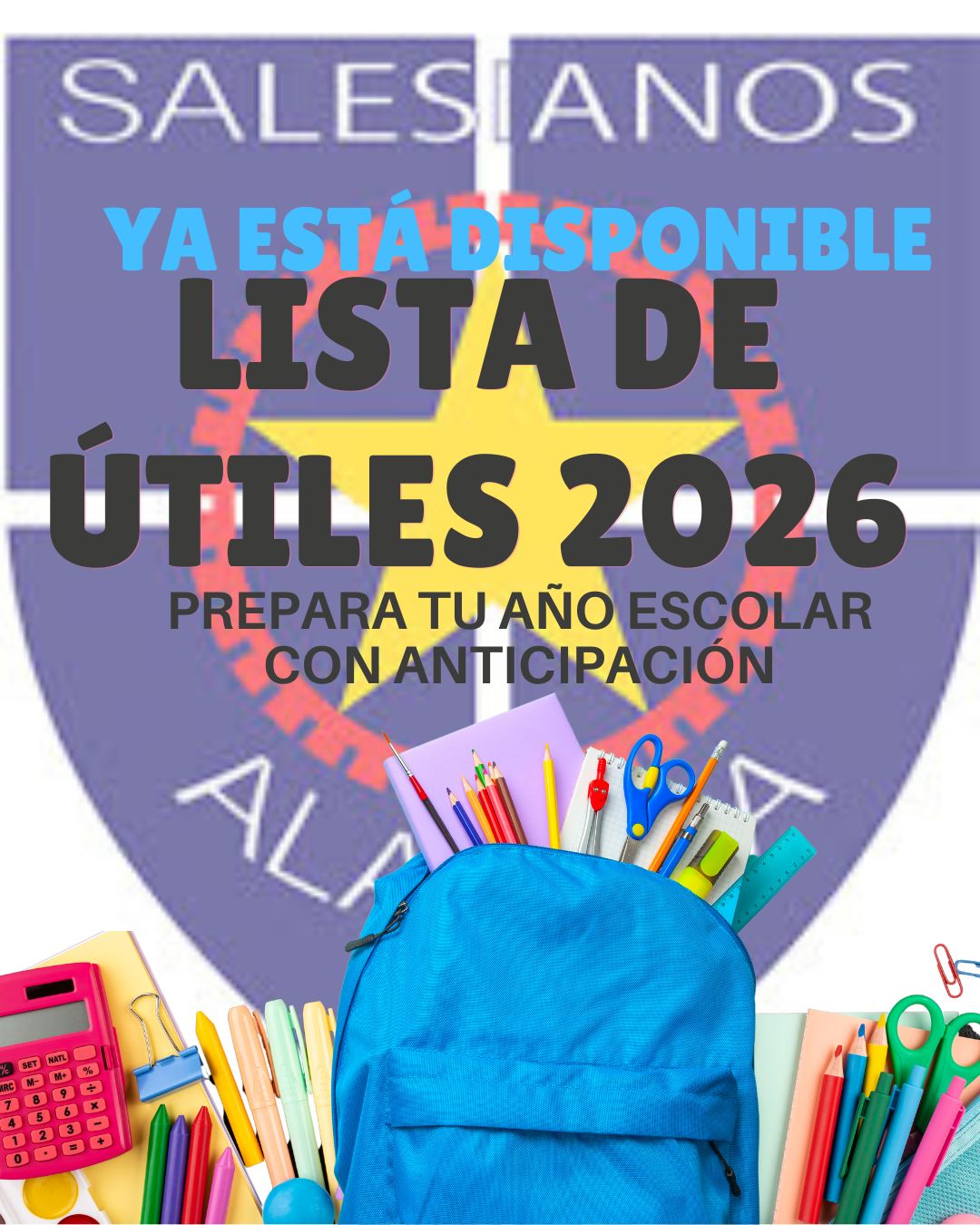 AVISO LISTA DE UTILES