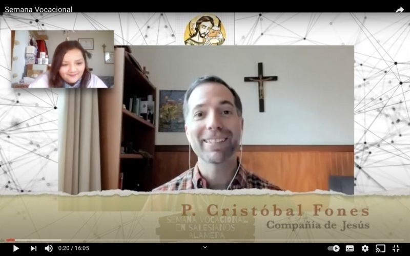 Semana Vocacional: testimonio de P. Cristóbal Fones sj