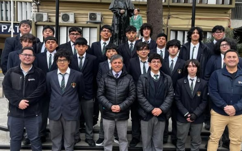 Del Biobío a Santiago: Estudiantes salesianos unen técnica y fraternidad.