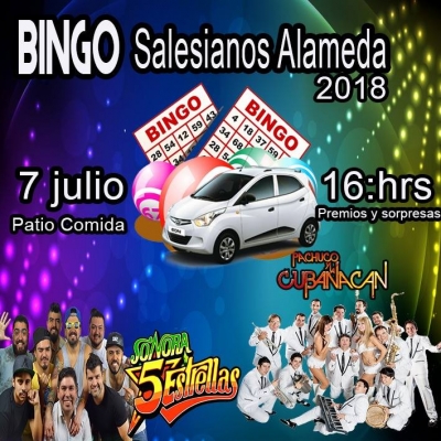 Los esperamos este sábado 7 de julio en nuestro Gran Bingo