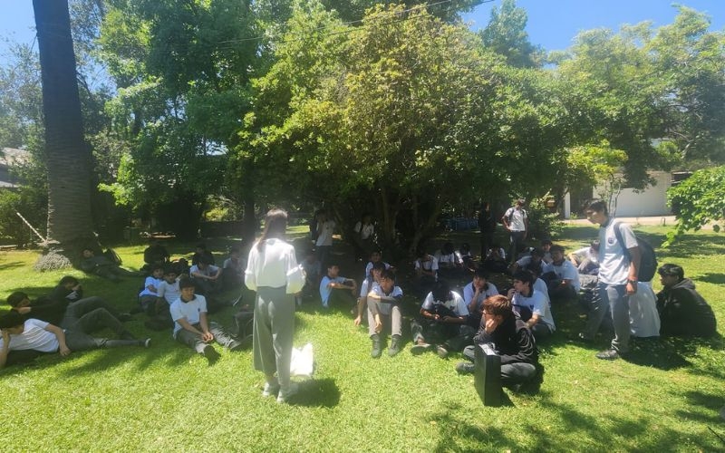 Brigada Ecológica visita la UMCE