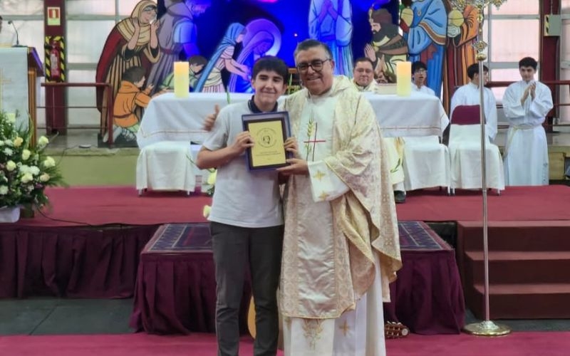 Un camino que contin&uacute;a: octavos b&aacute;sicos vivieron su misa de acci&oacute;n de gracias