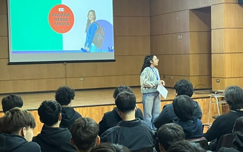 Estudiantes de la modalidad TP participan de charla sobre Educación Financiera